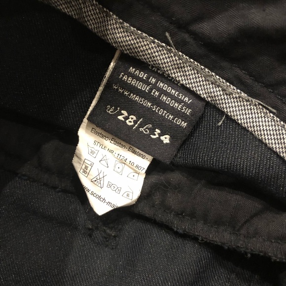 Maison scotch biker look denim 28/34 - Picture 5 of 7